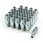 Primefit IP3814MS-B25-P (25-Pack) Industrial M-Style Steel Plug 3/8