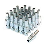 Primefit IP3838BS-B25-P (25-Pack) Industrial M-Style Steel Plug 3/8