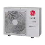 LG - 24k BTU - LGRED&deg; Heat Outdoor Condenser - For 2-3 Zones (Scratch and Dent)