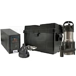 iON 35ACi+ Battery Backup Sump Pump System (3000 GPH @ 10')