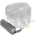 Briggs & Stratton Replacement Muffler, Filter Side Outlet