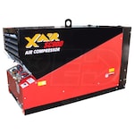 X Air by Con X Equipment SC90D 24.3-HP Skid Rotary Screw Air Compressor  w/ Kubota Engine