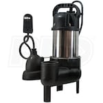 iON SHV40I+ - 1/2 HP Stainless Steel Sewage Pump (2