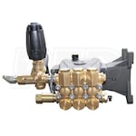 Pressure-Pro Fully Plumbed AR RRV4G40D-F24 4000 PSI 4.0 GPM Triplex Pressure Washer Pump w/ Plumbing Kit