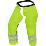 Forester String Trimmer Safety Chaps (Safety Green)