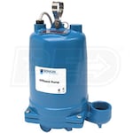 Goulds WE Series - 1 HP Cast Iron Effluent Pump (Non-Automatic) (230V)