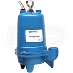 Goulds WS_B Series - 1/2 HP Cast Iron Sewage Pump (Non-Automatic) (230V)