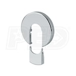 Pensotti Chrome Single Pipe Escutcheon  - 1/2