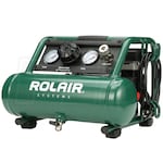 Rolair 1/2 HP 1-Gallon Direct Drive Hot Dog Air Compressor