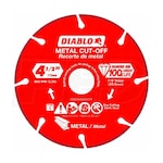 Diablo Tools - Diamond Metal Cut-Off Blade - 4-1/2