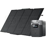 EcoFlow DELTA 1000 - 1008Wh Portable Power Station w/ 160-Watt Solar Panel