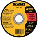 DeWALT DW8725 - Type 1 HP Metal Cutting Wheel - 7/8