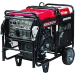 Honda EB10000 - 9000 Watt Electric Start Portable Industrial Generator w/ CO-MINDER™ & GFCI Protection (49-State)