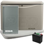 Kohler 14kW Aluminum Standby Generator System (200A Service Disconnect Switch w/ Load Shedding) + 3