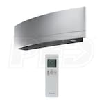 Daikin Emura&trade; Series - 12k BTU Wall Mounted Unit - For Single and Multi Zone - Silver