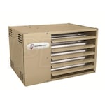 ADP UHRS - 30,000 BTU - Low Profile Unit Heater - NG - 83% Thermal Efficiency - Power Vented - Aluminized Heat Exchanger - Propeller