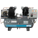 Atlas Copco CR10-TS Professional 20-HP 120-Gallon Two-Stage Duplex Packaged Air Compressor (460V 3-Phase)
