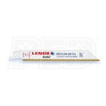 Lenox Gold® - Extreme Metal Cutting Reciprocating Saw Blade - 9