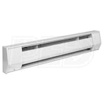 King Electric K Series - Electric Baseboard Radiator - 240/208V - 4'L - 1000/750W - White