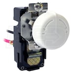 King Electric - Built-in Double Pole Thermostat Kit for Wall Heaters - White