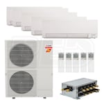 Mitsubishi MXZ-SM42NAMHZ 4-MSZ-FS09NA MSZ-FS12NA