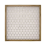 Flanders E-Z Flow  - 16'' x 20'' x 1'' - Disposable Filters - MERV 4 - Qty 12