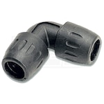 Transair 1/2-Inch (16.5mm) Push-to-Connect 90° Elbow Pipe Connector (Box of 5)