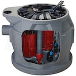 Liberty Pumps P682XPRG101W - 1 HP ProVore&reg; 680 Duplex Grinder Pump System w/ Outdoor Control