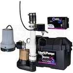 Liberty Pumps PCS37-441-10A - 1/3 Primary (S37) & StormCell® (10A) Battery Backup Sump Pump System