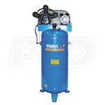 Puma 5-HP 60-Gallon (Belt Drive) Single-Stage Air Compressor (208/230V 1-Phase)
