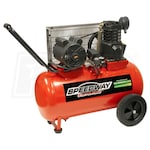 Speedway 2-HP 20-Gallon Dual-Voltage (Belt Drive) Air Compressor
