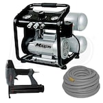 Maxus 1-HP 2.5-Gallon (Direct Drive) Aluminum Air Compressor w/Bonus