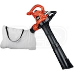Black & Decker BV3600 12 Amp Electric Leaf Blower/Vacuum