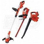 Black & Decker 20-Volt Cordless Lithium-Ion String Trimmer/Sweeper/Hedge Trimmer Combo Pack