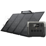 EcoFlow RIVER 2 Pro - 768Wh Portable Power Station w/ 220-Watt Bifacial Solar Panel