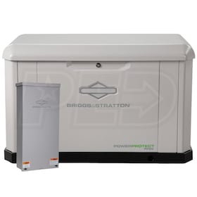 View Briggs & Stratton Power Protect&trade; PP26 - 26/24kW (LP/NG) Standby Generator (200A Service Disc. + Symphony Power Mgmt.)