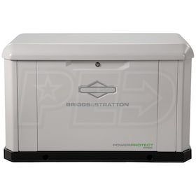View Briggs & Stratton Power Protect™ PP26 - 26/24kW (LP/NG) Aluminum Standby Generator