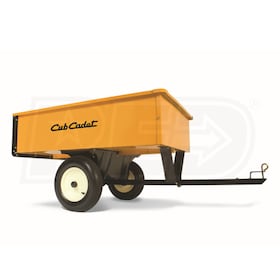 View Cub Cadet 12 Cu Ft Steel Utility Dump Cart