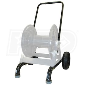 General Pump 5000 PSI Steel A-Frame High Pressure Pressure Washer Hose  Reell w/ Stainless Steel Swivel 300' x 3/8