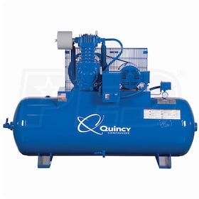 View Quincy QT Pro 5-HP 80-Gallon Two-Stage Air Compressor (208V 3-Phase)