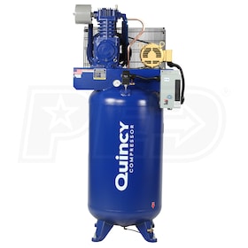 View Quincy QT Pro 5-HP 80-Gallon Two-Stage Air Compressor (460V 3-Phase)