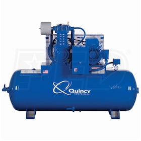 View Quincy QT Pro 7.5-HP 80-Gallon Two-Stage Air Compressor (230V 3-Phase)