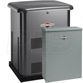 View Briggs & Stratton 8kW Home Standby Generator System (Steel) (50A 10-Circuit Switch)