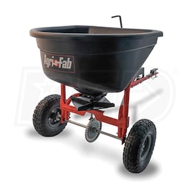 View Agri-Fab 110 LB. Tow Behind Broadcast Spreader