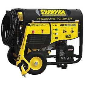 View Champion Professional Trigger Start&trade; 4000 PSI (Gas - Cold Water) Pressure Washer w/ Electric Start