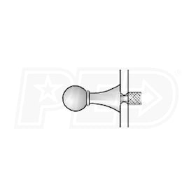 Runtal Omnipanel Robe Knob Brass Runtal BK