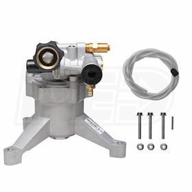 View OEM Technologies Fully Plumbed 3100 PSI 2.4 GPM Vertical Axial Pressure Washer Pump Kit