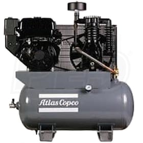 View Atlas Copco AR10 10-HP 30-Gallon Two-Stage Truck Mount Air Compressor w/ Electric Start Briggs & Stratton Engine