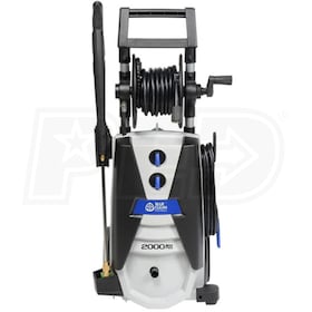 View AR Blue Clean Supreme 2000 PSI (Electric Cold-Water) Pressure Washer w/ Total Stop System