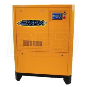 View EMAX  30-HP Tankless Rotary Screw Air Compressor  (208-230/460V 3-Phase)
